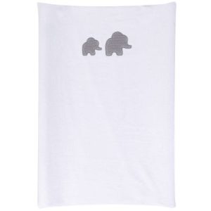 achetez Housse de matelas à langer Tembo blanc (50 x 70 cm) Nattou au meilleur prix en promo