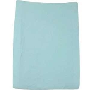 achetez Housse de matelas à langer vert d'eau (70 x 50 cm) Trois Kilos Sept au meilleur prix en promo