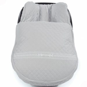 achetez Housse et couvre-jambes pour siège auto groupe 0 Oxford gris Pasito a pasito au meilleur prix en promo