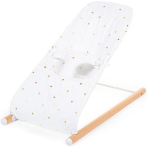 achetez Housse pour transat Evolux Jersey pois dorés Childhome au meilleur prix en promo