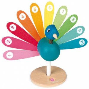 achetez Jeu J'apprends à compter Paon Janod au meilleur prix en promo