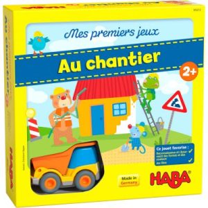 achetez Jeu de plateau Au chantier Mes premiers jeux Haba au meilleur prix en promo