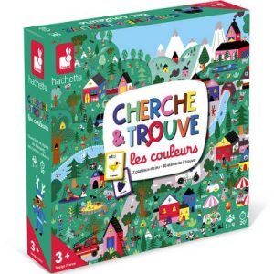 achetez Jeu de société Cherche et trouve les couleurs Janod au meilleur prix en promo