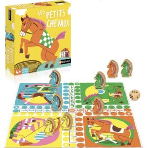 achetez Jeu de société Les petits chevaux Nathan au meilleur prix en promo