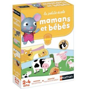 achetez Jeu éducatif Mamans et bébés (24 pièces) Nathan au meilleur prix en promo