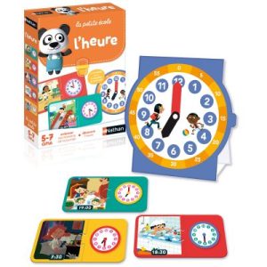 achetez Jeu éducatif Petit école L'Heure Nathan au meilleur prix en promo