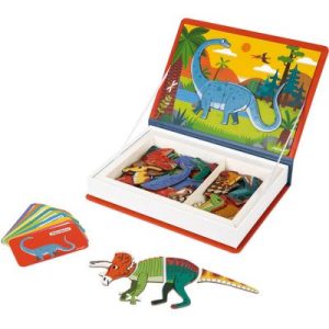 achetez Jeu magnétique Magneti'Book Dinosaures Janod au meilleur prix en promo