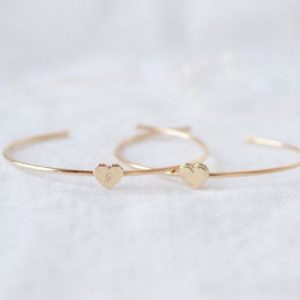 achetez Jonc Simone en plaqué or jaune (personnalisable) Mon Petit Poids au meilleur prix en promo