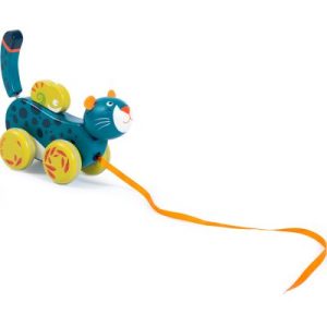 achetez Jouet à tirer Zimba la panthère Dans la Jungle Moulin Roty au meilleur prix en promo