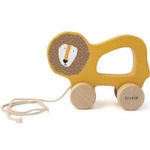 achetez Jouet à tirer en bois Mr. Lion Trixie au meilleur prix en promo