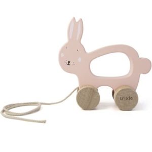 achetez Jouet à tirer en bois lapin Mrs. Rabbit Trixie au meilleur prix en promo