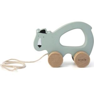 achetez Jouet à tirer en bois ours Mr. Polar Bear Trixie au meilleur prix en promo