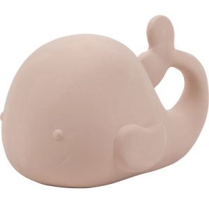 achetez Jouet de bain baleine en caoutchouc rose Nattou au meilleur prix en promo