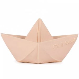 achetez Jouet de bain bateau origami latex d'hévéa nude Oli & Carol au meilleur prix en promo