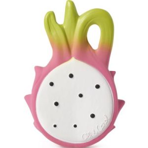 achetez Jouet de dentition Fucsia le fruit du dragon Oli & Carol au meilleur prix en promo
