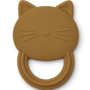 achetez Jouet de dentition Gemma Cat golden caramel Liewood au meilleur prix en promo