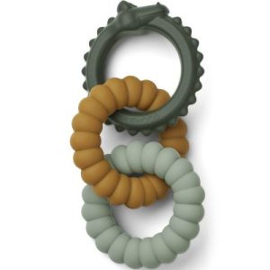 achetez Jouet de dentition Gilbert Crocodile Hunter green Liewood au meilleur prix en promo