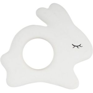 achetez Jouet de dentition en caoutchouc Lapin blanc Kikadu au meilleur prix en promo