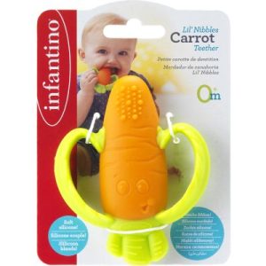achetez Jouet de dentition en silicone carotte Infantino au meilleur prix en promo
