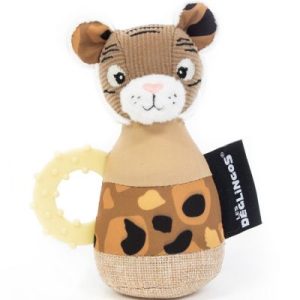 achetez Jouet de dentition maracas Speculos le tigre Les Déglingos au meilleur prix en promo