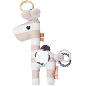 achetez Jouet d'éveil à suspendre Raffi la girafe rose (20 x 36 cm) Done by Deer au meilleur prix en promo
