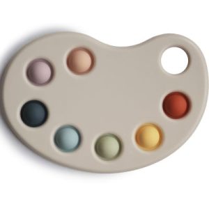 achetez Jouet en silicone Palette de peinture Mushie au meilleur prix en promo