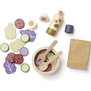 achetez Kit à salade en bois Kid's Hub Kid's Concept au meilleur prix en promo