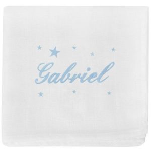 achetez Lange étoile bleu personnalisable (70 x 70 cm) ANVIE au meilleur prix en promo