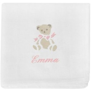 achetez Lange ours rose personnalisable (70 x 70 cm) ANVIE au meilleur prix en promo