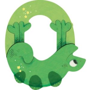 achetez Lettre O en bois Caméléon vert Moulin Roty au meilleur prix en promo