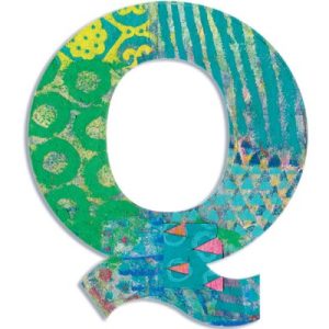 achetez Lettre Q en bois Paon Djeco au meilleur prix en promo