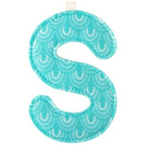 achetez Lettre en tissu à suspendre S (9