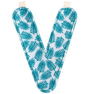 achetez Lettre en tissu à suspendre réversible V (9