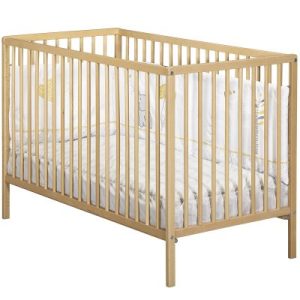 achetez Lit à barreaux First naturel (60 x 120 cm) Baby Price au meilleur prix en promo