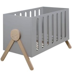 achetez Lit bébé Swing gris (60 x 120 cm) Micuna au meilleur prix en promo