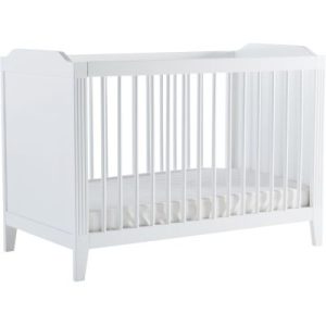 achetez Lit bébé à barreaux Opéra blanc (60 x 120 cm) Maison Charlotte au meilleur prix en promo