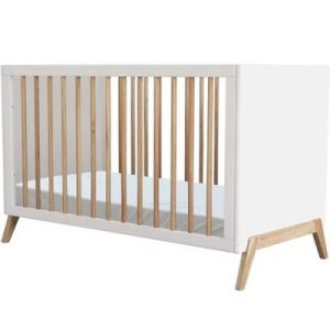 achetez Lit bébé évolutif Marélie Neige (60 x 120 cm) Théo au meilleur prix en promo