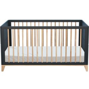 achetez Lit bébé évolutif Naïa Onyx (70 x 140 cm) Théo au meilleur prix en promo