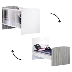 achetez Lit bébé évolutif New Nao Little Big Bed (70 x 140 cm) Baby Price au meilleur prix en promo