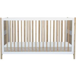 achetez Lit bébé évolutif Océania Neige (70 x 140 cm)Théo au meilleur prix en promo