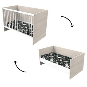 achetez Lit bébé évolutif Yuzu (60 x 120 cm) Baby Price au meilleur prix en promo