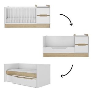 achetez Lit compact évolutif Céleste (70 x 140 cm) Galipette au meilleur prix en promo