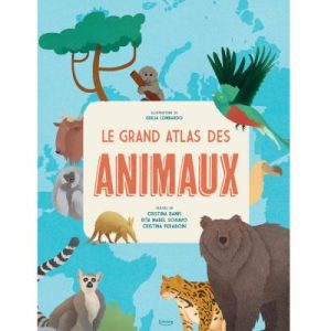 achetez Livre Le grand atlas des animaux Editions Kimane au meilleur prix en promo