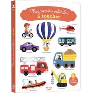 achetez Livre Mes premiers véhicules à toucher Auzou Editions au meilleur prix en promo