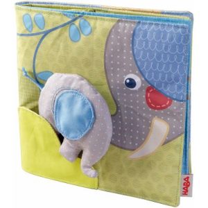 achetez Livre bébé en tissu Eléphant Egon Haba au meilleur prix en promo