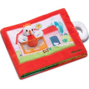 achetez Livre bébé en tissu Paulette la poule cherche ses poussins Lilliputiens au meilleur prix en promo
