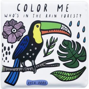 achetez Livre de bain Qui est dans la forêt tropicale ? Wee Gallery au meilleur prix en promo
