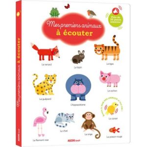 achetez Livre sonore Mes premiers animaux à écouter Auzou Editions au meilleur prix en promo