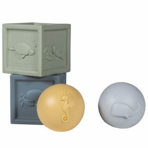 achetez Lot de 2 balles et 2 cubes Ocean Little Dutch au meilleur prix en promo