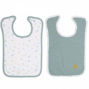 achetez Lot de 2 bavoirs à pression Tropical Island Luma Babycare au meilleur prix en promo